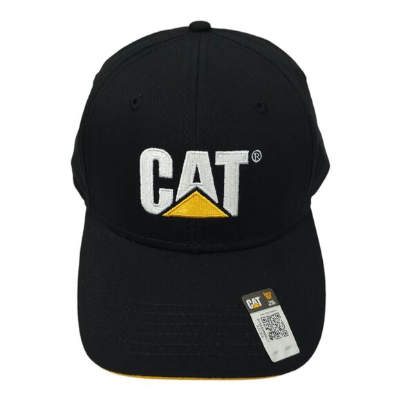 Caterpillar CAT Equipment Embroidered Logo Snapback Cap Trucker Baseball Hat NEW - Picture 1 of 13